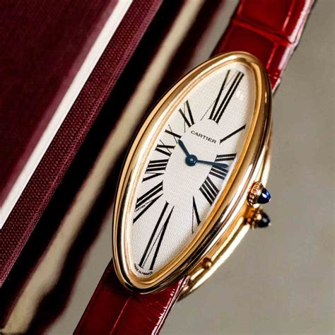 cartier baignoire allongee watch|vintage cartier baignoire watch.